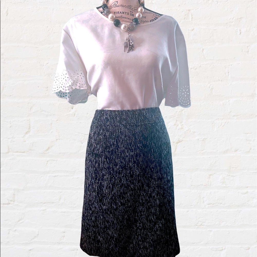 2/$30 bundle | Tahari Tweed Pencil Skirt